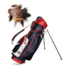 Sun Mountain Leather Stand Bag - Navy/White/Red -Golf Sales Shop 17lestand nwr