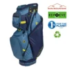 Sun Mountain 2023 Eco-Lite Cart Bag - Navy/Spruce/Spring -Golf Sales Shop 23ecolc nss