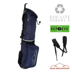 Sun Mountain 2023 Eco-Lite Sunday Bag - Navy