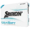 Srixon Ultisoft Golf Balls - White/Dozen -Golf Sales Shop cg22 balls ultisoft 4 package soft white 1