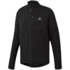 Adidas Golf Adidas ClimaWarm Gridded 1/4 Zip Top - Black -Golf Sales Shop cy9367 adidas climawarm gridded 1 4 zip front black