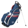 Wilson Staff Exo II Stand Bag - Navy/White/Red -Golf Sales Shop exoiibluered 1