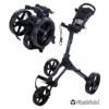 Fastfold Square Golf Trolley - Charcoal/Black -Golf Sales Shop fastfold square golf trolley charcoal black