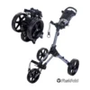 Fastfold Square Golf Trolley - Grey/Black -Golf Sales Shop fastfold square golf trolley grey black