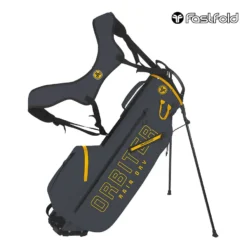 Fastfold Orbiter Stand Bag - Charcoal/Yellow