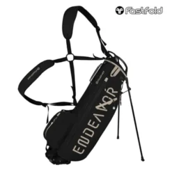 FastFold Endeavour 2 Golf Stand Bag - Black/Sand