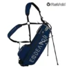 FastFold Endeavour 2 Golf Stand Bag - Navy/Alloy -Golf Sales Shop ff end navy alloy