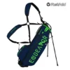 FastFold Endeavour 2 Golf Stand Bag - Navy/Green -Golf Sales Shop ff end navy green