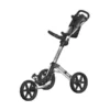 FastFold Mission 5.0 3 Wheel Golf Trolley - Silver/Black -Golf Sales Shop ff mission 5 silver
