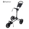 FastFold Slim Golf Trolley - Charcoal/Black 2 FastFold Slim Golf Trolley - Charcoal/Black -Golf Sales Shop ff slim char