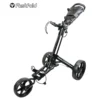 FastFold Trike 2.0 Golf Push Trolley - Black -Golf Sales Shop ff trike 2 bla