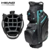 Head Cart Bag - Black/Sea -Golf Sales Shop hdpbc sea