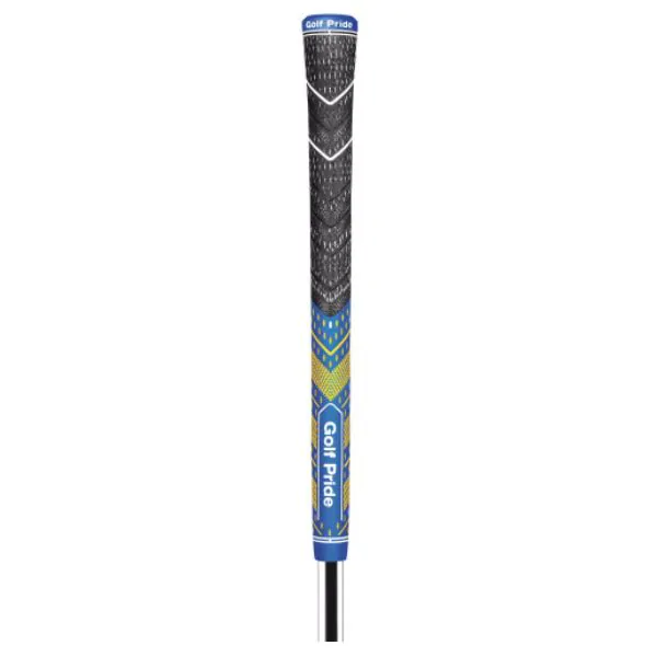 Golf Pride MultiCompound Plus4 Midsize Grip - Royal/Yellow 3 Golf Pride MultiCompound Plus4 Midsize Grip - Royal/Yellow