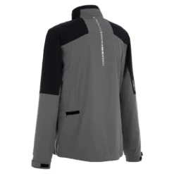 ProQuip StormForce PX7 Waterproof Rain Jacket - Black/Pewter 8 ProQuip StormForce PX7 Waterproof Rain Jacket - Black/Pewter -Golf Sales Shop px7 jkt pewter3