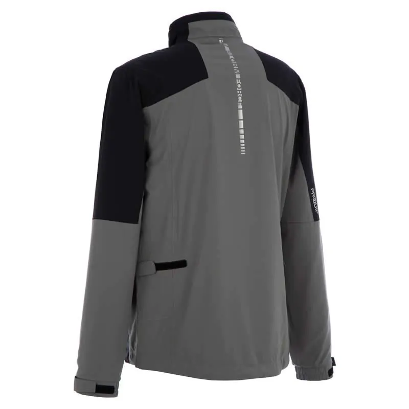 ProQuip StormForce PX7 Waterproof Rain Jacket - Black/Pewter 5 ProQuip StormForce PX7 Waterproof Rain Jacket - Black/Pewter - Image 3