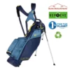 Sun Mountain 2023 Eco-Lite 14 Way Stand Bag - Navy/Spruce/Spring -Golf Sales Shop sm 23 ecolite 4w nvy spr spr 1