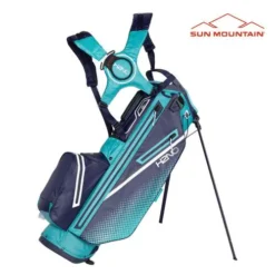 Sun Mountain 2023 H2NO Lite Stand Bag - Bermuda/Navy/White