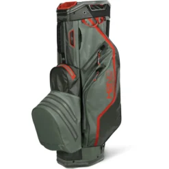 Sun Mountain 2022 H2NO Lite Waterproof Cart Bag - Moss/Sage/Inferno