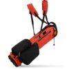 Sun Mountain 2022 Metro SLX Sunday Bag - Black/Inferno -Golf Sales Shop sm msb bi 800