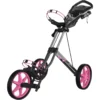 Sun Mountain 2022 SpeedCart V1R Push Cart - Gunmetal/Pink -Golf Sales Shop sm v1r gp 800