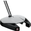Taylormade Spider GT Silver Centre Shafted Putter -Golf Sales Shop spider gt centre shaft silver black putter profile view