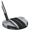 Taylormade Spider GT Rollback Silver/Black Small Slant Putter -Golf Sales Shop spider gt rollback short slant putter profile view