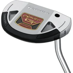 Taylormade Spider GT Rollback Silver Single Bend Putter -Golf Sales Shop spider gt rollback single bend putter sole view