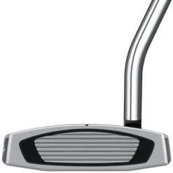 Taylormade Spider GT Silver Single Bend Putter -Golf Sales Shop spider gt single bend 7 silver putter face view