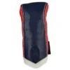 Sun Mountain Leather Hybrid Head Cover - Navy White Red -Golf Sales Shop ss leath hy