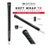 Superstroke Soft Wrap TC Golf Grip - Black Midsize -Golf Sales Shop ss soft wrap tc