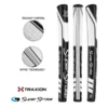 Superstroke Traxion PT 1.0 Putter Grip - Black/White -Golf Sales Shop ss t pt 1 bw