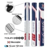 Super Stroke Traxion Tour 3.0 Putter Grip - Red/White/Blue 1 Super Stroke Traxion Tour 3.0 Putter Grip - Red/White/Blue -Golf Sales Shop ss tt 3.0 rwb