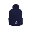 Sunderland Of Scotland Embroidered Thermal Lined Merino Golf Bobble Hat - Navy -Golf Sales Shop sunbh36 navy 1200