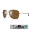 Sundog Freestyle Eyeware - True Blue - Antique Gold / Brown -Golf Sales Shop sundog freestyle true blue antique gold brown.fw
