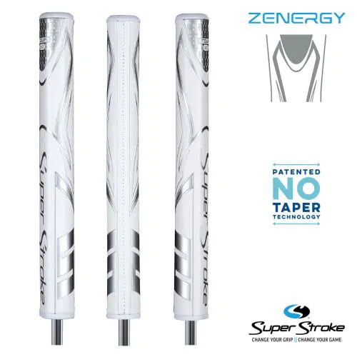 SuperStroke Zenergy Tour 2.0 - White/Silver 3 SuperStroke Zenergy Tour 2.0 - White/Silver