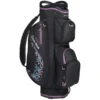 Taylormade Ladies Kalea Cart Bag - Black/Violet -Golf Sales Shop taylormade kalea cart bag black n77361 aslangolf