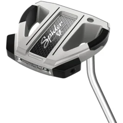 Taylormade Spider EX Platinum/White Single Bend Putter -Golf Sales Shop taylormade spider ex platinum white single bend putter sole 600 aslangolf 1