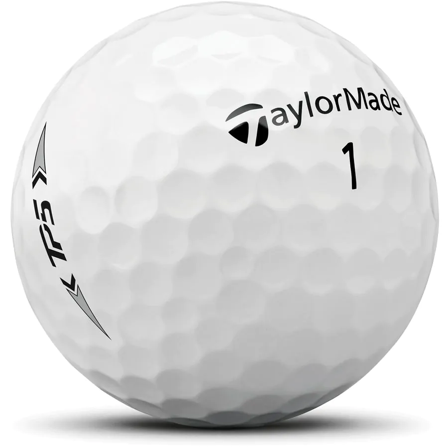 Taylormade TP5 Golf Balls - White/Dozen 4 Taylormade TP5 Golf Balls - White/Dozen - Image 2