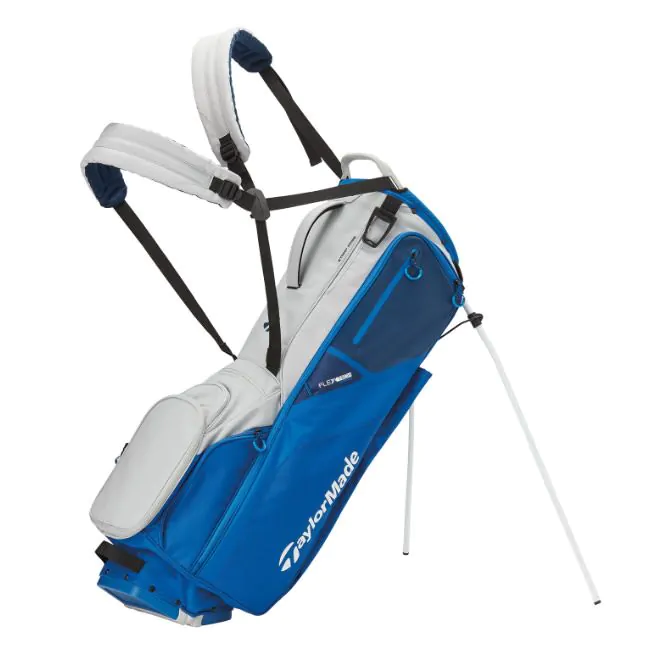 Taylormade FlexTech Golf Stand Bag - Grey/Blue 3 Taylormade FlexTech Golf Stand Bag - Grey/Blue