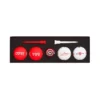 Volvik VIVID Love Pack (4 Balls, Ball Marker, X2 Tees) -Golf Sales Shop volvik vivid love pack 4 balls ball marker x2 tees 900