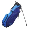 Wilson Staff Exo Lite Stand Bag - Dark Blue/Light Blue -Golf Sales Shop ws exo lite st blu 1