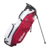 Wilson Staff Exo Lite Stand Bag - Staff Red -Golf Sales Shop ws exo lite st red 2