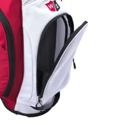 Wilson Staff Exo Lite Stand Bag - Staff Red -Golf Sales Shop ws exo lite st red 4