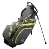 Wilson Staff Exo Dry Carry Bag - Charcoal/Citron/Silver -Golf Sales Shop ws exodrystd cha