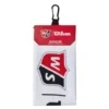 Wilson Staff Microfiber Trifold Towel - White -Golf Sales Shop ws micro towel white
