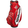 Wilson Golf Staff Pro Tour Bag - Red/White -Golf Sales Shop ws pro bag 1