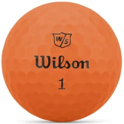 Wilson Staff Duo Soft Orange Golf Balls - Dozen -Golf Sales Shop ws staff duo soft ora 3